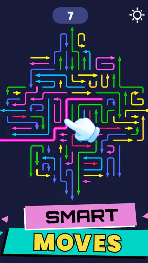 Arrow Maze - Logikrätsel screenshot 9