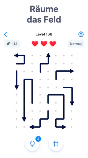 Arrow Puzzle – Pfeil-Rätsel screenshot