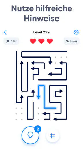 Arrow Puzzle – Pfeil-Rätsel screenshot
