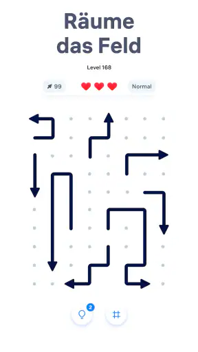 Arrow Puzzle – Pfeil-Rätsel screenshot