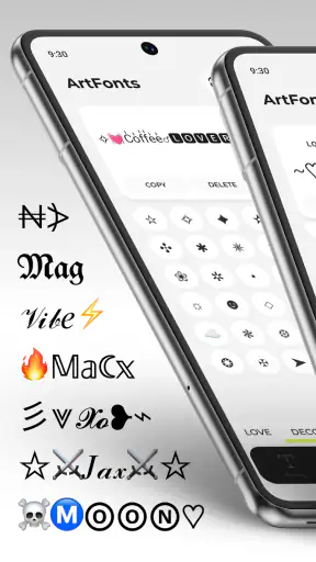 ArtFonts: Hübsche Schriften screenshot