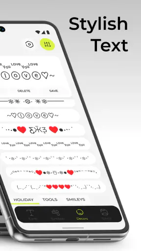 ArtFonts: Hübsche Schriften screenshot