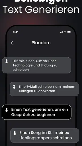 Chat AI: KI auf Deutsch screenshot 5