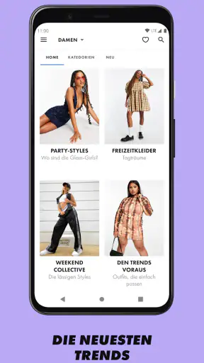 ASOS screenshot