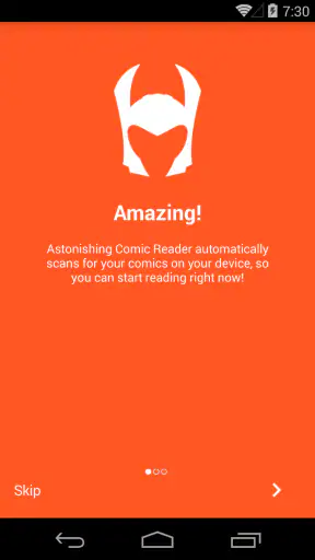 Astonishing Comic Reader screenshot