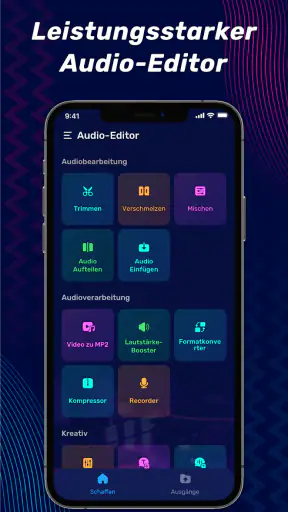 Audio Editor - Musik schneiden screenshot