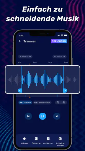 Audio Editor - Musik schneiden screenshot