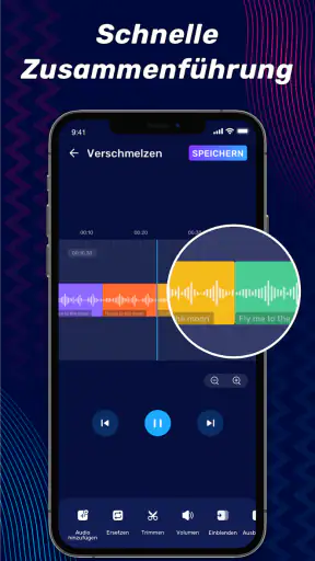 Audio Editor - Musik schneiden screenshot