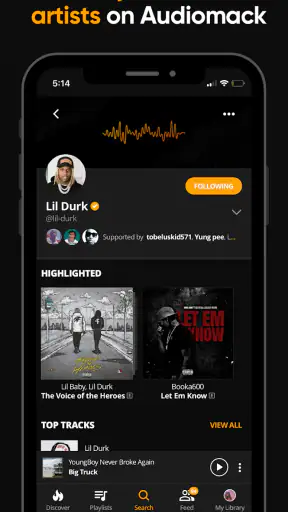 Audiomack: Musik-Downloader screenshot 10