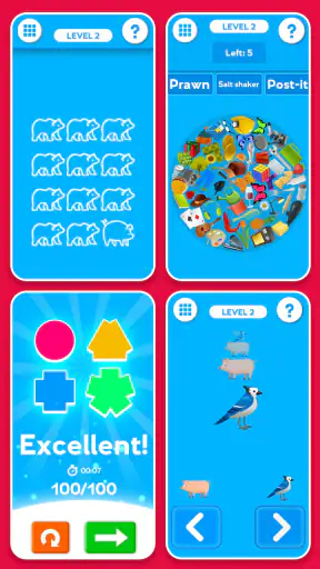 Aufmerksamkeitsspiele screenshot