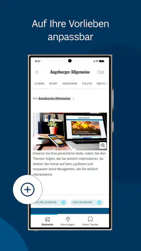 Augsburger Allgemeine News screenshot