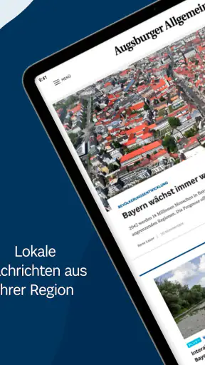 Augsburger Allgemeine News screenshot