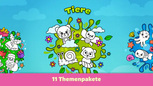 Ausmalen Spiele für Kinder screenshot