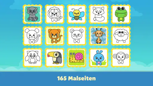 Ausmalen Spiele für Kinder screenshot