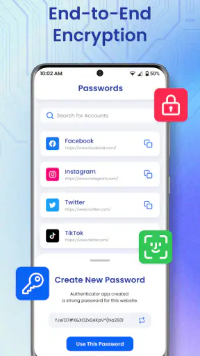 Authenticator 2FA Two Factor screenshot