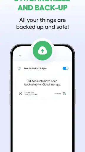 Authenticator 2FA: OTP Backup screenshot