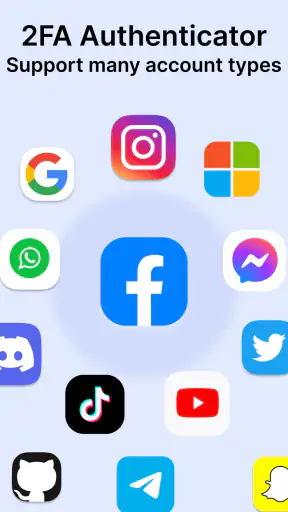 Authentifikator - 2FA screenshot