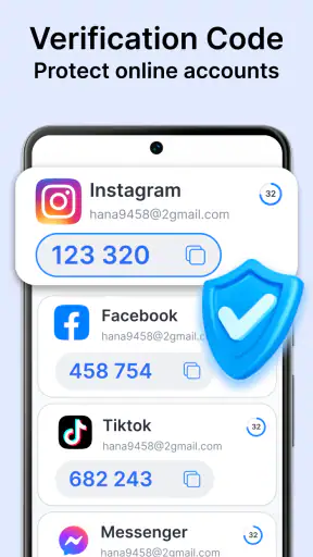 Authentifikator - 2FA screenshot