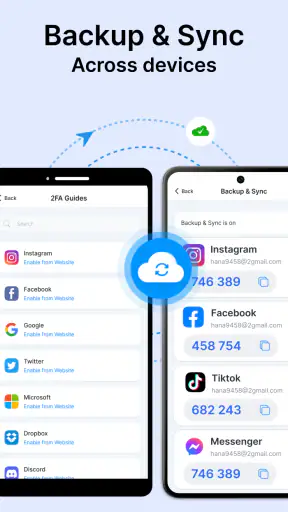 Authentifikator - 2FA screenshot