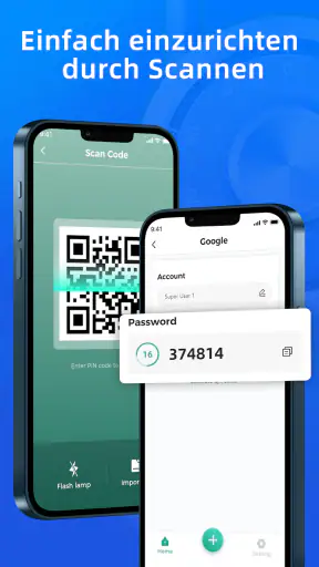 Authentifizierungs App - 2FA screenshot