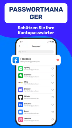 Authentifizierungs App screenshot