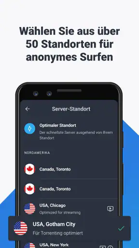 AVG Secure VPN – Sicherheit screenshot