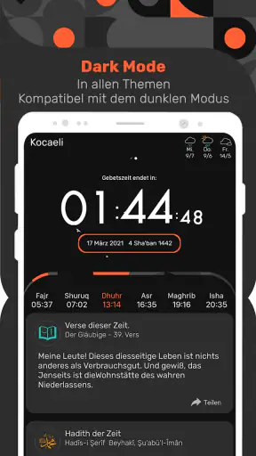Azan Time Pro – Gebetszeiten screenshot