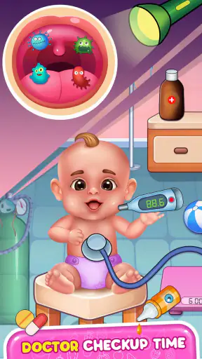 Baby Care & Babysitter Game screenshot