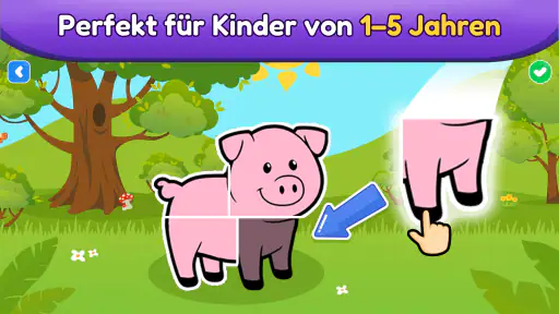 Baby Puzzle Spiele zum Lernen screenshot