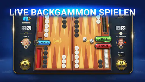 Backgammon Brettspiele spielen screenshot
