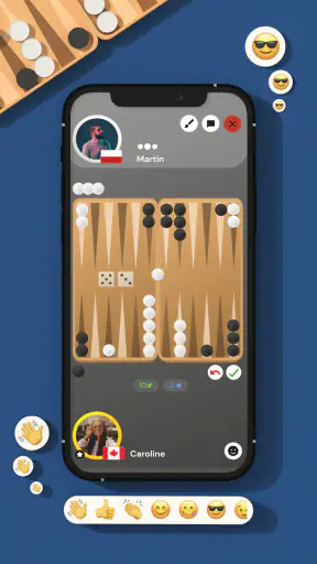 Backgammon Online screenshot