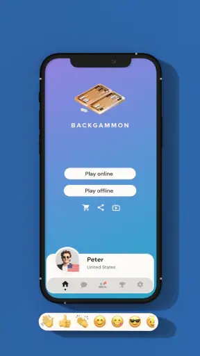 Backgammon Online screenshot