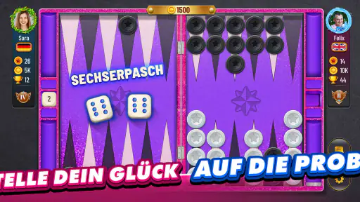 Backgammon Plus: Brettspiele screenshot