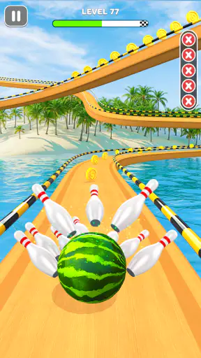 Ballrennen 3d - Ballspiele screenshot