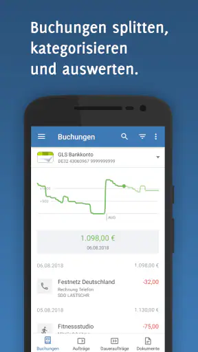 Banking4 Home screenshot