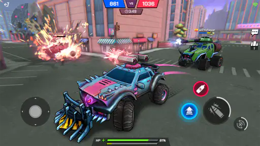 Battle Cars: Autokämpfe screenshot