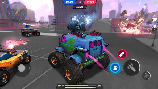 Battle Cars: Autokämpfe screenshot