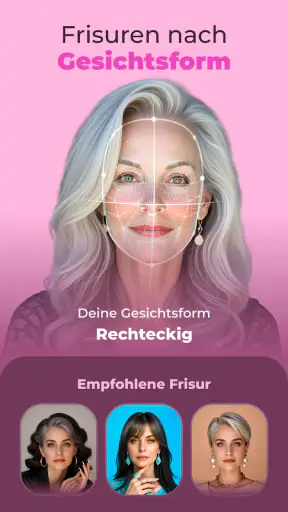 Beautify: KI-Frisuren, Make-up screenshot