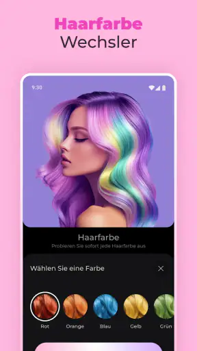 Beautify: KI-Frisuren, Make-up screenshot