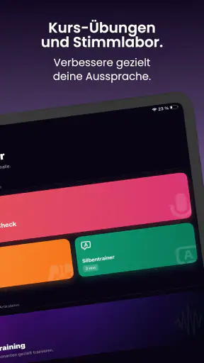 Besser Sprechen: Stimmübungen screenshot 10