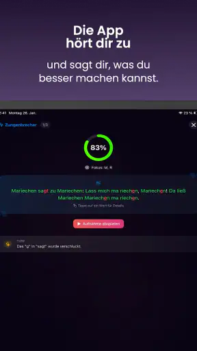 Besser Sprechen: Stimmübungen screenshot 11