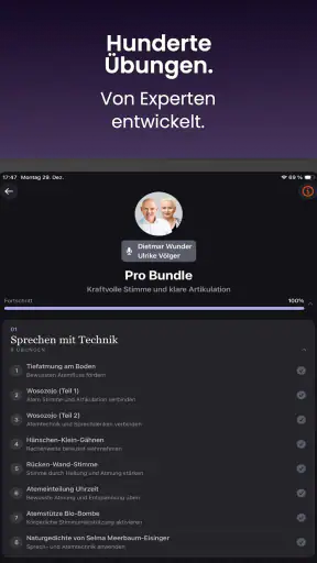 Besser Sprechen: Stimmübungen screenshot 12