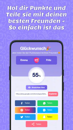 BFF-Test - Quiz für Freunde screenshot