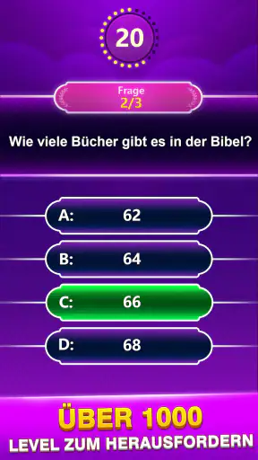 Bible Trivia - Wort Quiz Spiel screenshot 12