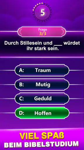 Bible Trivia - Wort Quiz Spiel screenshot 9