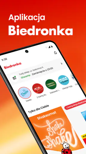 Biedronka - Shakeomat, gazetki screenshot