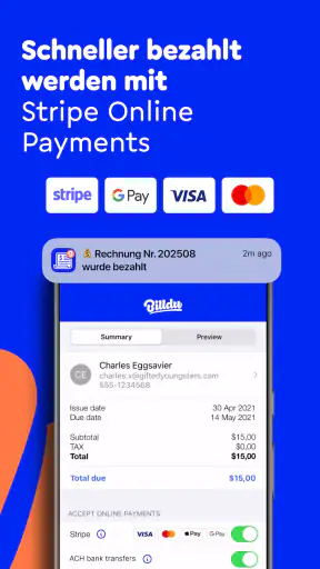 Billdu - Rechnung Schreiben screenshot