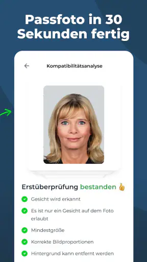 Passbilder App für Deutschland screenshot 9