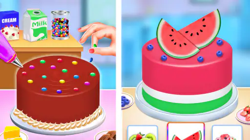Birthday Cake Maker: Cake Game screenshot 12