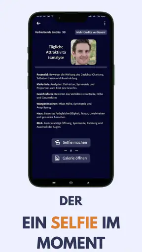 Bist du attraktiv? KI-Scanner screenshot
